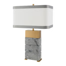 Contract furniture - Green Marble Table Lamp - www.oroatrade.com
