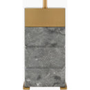 Contract furniture - Green Marble Table Lamp - www.oroatrade.com