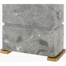 Contract furniture - Green Marble Table Lamp - www.oroatrade.com