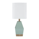 Contract furniture - Blue Faceted Accent Table Lamp - www.oroatrade.com
