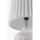 Modern European furniture - Pleated Linen Shade Table Lamps (2) - www.oroatrade.com