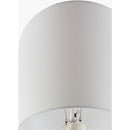 Contract furniture - Cream Spiral Accent Floor Lamp - www.oroatrade.com