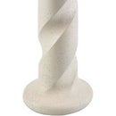 Contract furniture - Cream Spiral Accent Floor Lamp - www.oroatrade.com