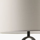 Contract furniture - Black Framed Cement Table Lamp - www.oroatrade.com