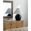 Modern European furniture - Linen Empire Shade Table Lamp - www.oroatrade.com