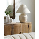 Modern European furniture - Linen Empire Shade Table Lamp - www.oroatrade.com