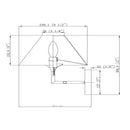 Modern European furniture - Lacquered White Iron Wall Lamp - www.oroatrade.com