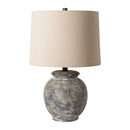 Hospitality furniture - Antique Gray Ceramic Table Lamp - www.oroatrade.com