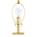 Contract furniture - Natural White Marble Table Lamp - www.oroatrade.com