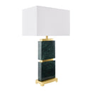 Contract furniture - Travertine Accent Table Lamp - www.oroatrade.com