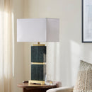 Contract furniture - Travertine Accent Table Lamp - www.oroatrade.com