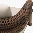 Hospitality furniture - Cushioned Wicker Outdoor Accent Chair - www.oroatrade.com