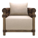 Hospitality furniture - Cushioned Wicker Outdoor Accent Chair - www.oroatrade.com