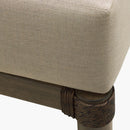 Hospitality furniture - Cushioned Wicker Outdoor Daybed - www.oroatrade.com