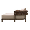 Hospitality furniture - Cushioned Wicker Outdoor Daybed - www.oroatrade.com