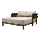 Hospitality furniture - Cushioned Wicker Outdoor Daybed - www.oroatrade.com