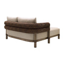 Hospitality furniture - Cushioned Wicker Outdoor Daybed - www.oroatrade.com