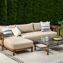 Modern European furniture - Cushioned Wicker Outdoor Left-Armed Chaise - www.oroatrade.com