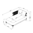 Modern European furniture - Cushioned Wicker Outdoor Left-Armed Chaise - www.oroatrade.com