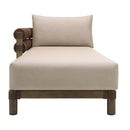 Cushioned Wicker Outdoor Left-Armed Chaise | Kuda Home Porta