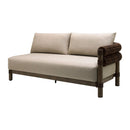 Hospitality furniture - Cushioned Wicker Outdoor Right-Armed Sofa - www.oroatrade.com