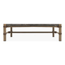 Hospitality furniture - Brown Stone Rectangular Outdoor Coffee Table - www.oroatrade.com