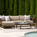 Hospitality furniture - Brown Stone Rectangular Outdoor Coffee Table - www.oroatrade.com