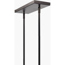 Contract furniture - Black Iron Framed 6-Light Chandelier - www.oroatrade.com