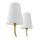 Modern European furniture - White Cotton Shade Chandelier - www.oroatrade.com