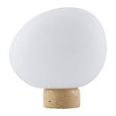Modern European furniture - Travertine Base Table Lamp - www.oroatrade.com