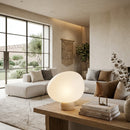Modern European furniture - Travertine Base Table Lamp - www.oroatrade.com