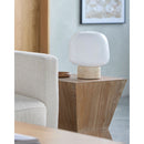 Modern European furniture - Travertine Base Table Lamp - www.oroatrade.com
