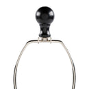 Contract furniture - Black Iron Linen Table Lamp - www.oroatrade.com