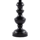 Contract furniture - Black Iron Linen Table Lamp - www.oroatrade.com