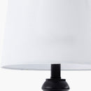 Contract furniture - Black Iron Linen Table Lamp - www.oroatrade.com