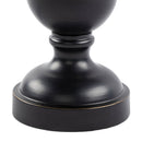 Contract furniture - Black Iron Linen Table Lamp - www.oroatrade.com
