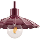 Modern European furniture - Scalloped Metal Shade Wall Lamp - www.oroatrade.com