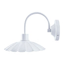 Modern European furniture - Scalloped Metal Shade Wall Lamp - www.oroatrade.com