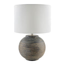 Contract furniture - Glazed Black Ceramic Table Lamp - www.oroatrade.com