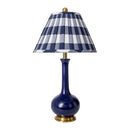 Contract furniture - Blue Linen Ceramic Table Lamp - www.oroatrade.com