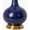 Contract furniture - Blue Linen Ceramic Table Lamp - www.oroatrade.com