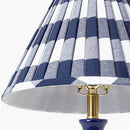 Contract furniture - Blue Linen Ceramic Table Lamp - www.oroatrade.com