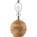 Modern European furniture - Natural Acacia Accent Table Lamp - www.oroatrade.com