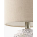 Modern European furniture - Textured Round Base Table Lamps (2) - www.oroatrade.com