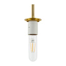 Modern European furniture - 3-Light White Glass Chandelier - www.oroatrade.com