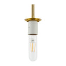 Modern European furniture - 3-Light White Glass Chandelier - www.oroatrade.com
