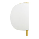 Modern European furniture - 3-Light White Glass Chandelier - www.oroatrade.com