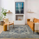 Modern furniture - Fringed Wool Printed Carpet - www.oroatrade.com