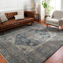 Modern furniture - Fringed Wool Printed Carpet - www.oroatrade.com