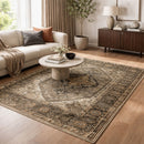 Modern furniture - Fringed Wool Printed Carpet - www.oroatrade.com